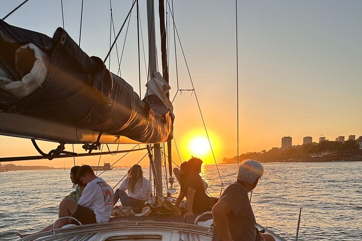 Porto Sunset Sailboat Cruise with Onboard Wine Tasting, photo 4