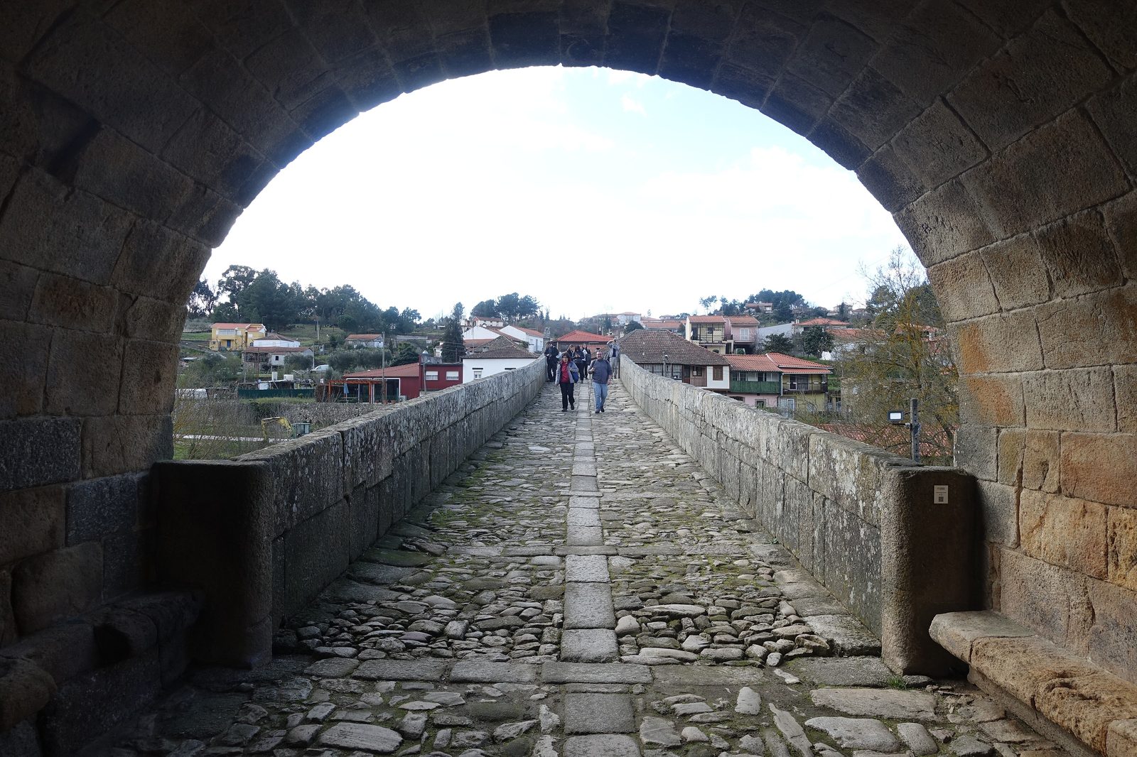 Ucanha, through the tower gate